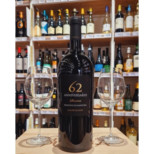 62° anniversario Riserva Primitivo di Manduria San Marzano Magnum