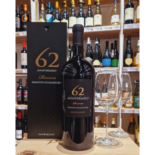 62° anniversario Riserva Primitivo di Manduria San Marzano Magnum