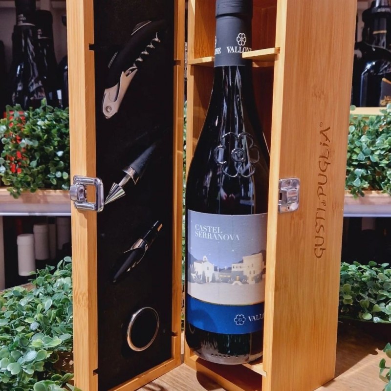Azienda Vallone Vini Vino Rosso Vallone Castel di Serranova 75cl