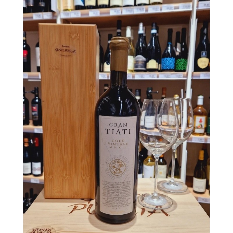 Cantine Teanum Vino Rosso Cantine Teanum Gran Tiati Gold Vintage Ag...
