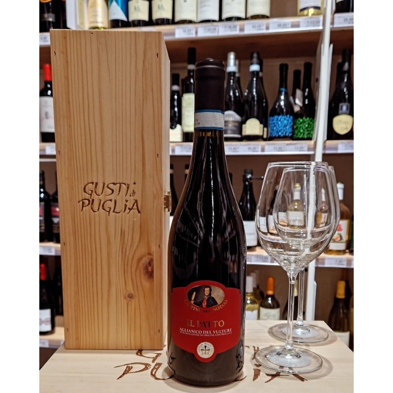 Cantine del Notaio Vino Rosso Il Patto Aglianico del Vulture Cantin...