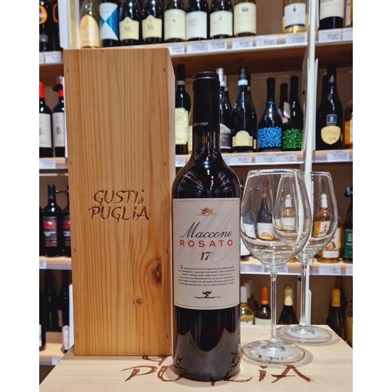 Angiuli Donato Vinicolture Vino Rosato Maccone 17 Rosato 75cl