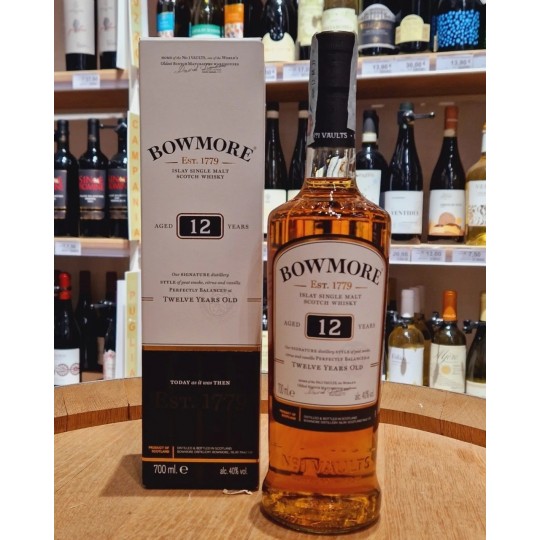 Bowmore Islay Single Malt Scotch Whisky 12 Years 70cl (Astucciato)