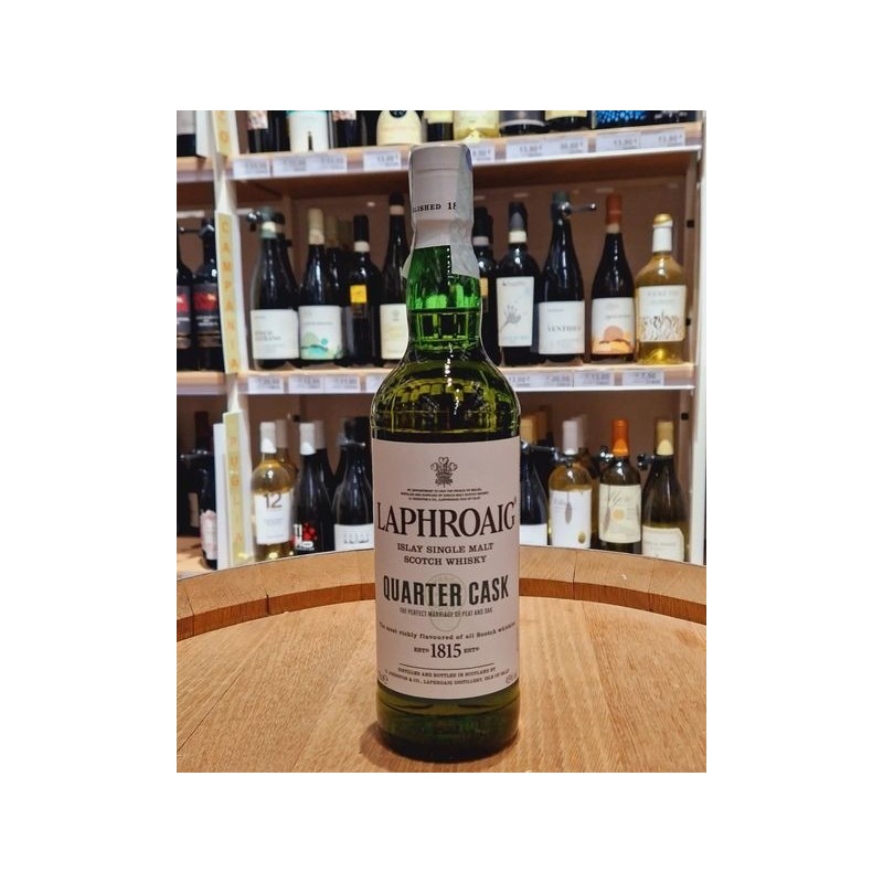 Laphroaig Quarter Cask Single Malt Scotch Whisky 70cl (Astucciato)