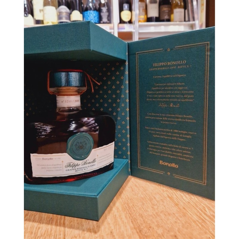 Bonollo Grappa Riserva Filippo 70cl