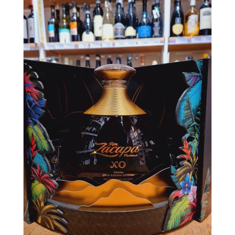 XO Solera Gran Reserva Especial Ron Zacapa 70cl + 2 bicchieri