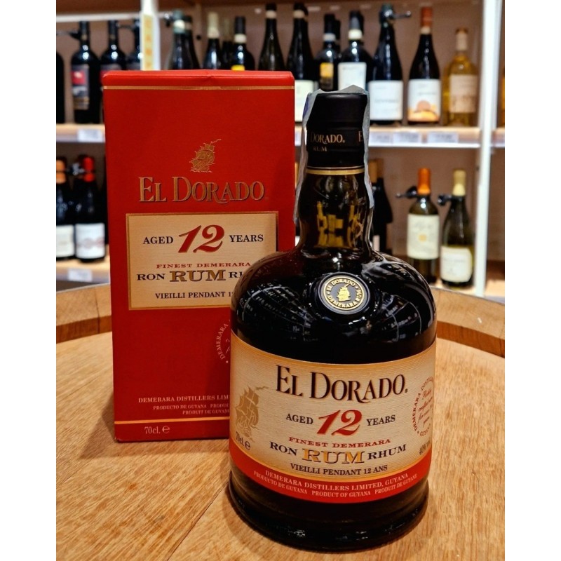 Demerara Rum El Dorado 12 Anni Rum 70cl (Astucciato)
