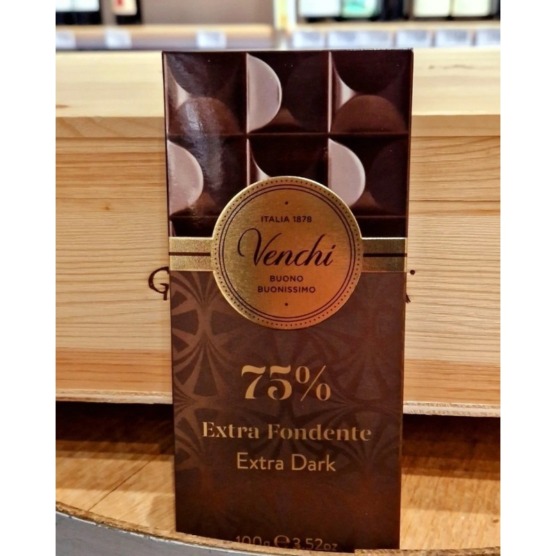 Venchi Tavoletta Extra Fondente 75% 100g