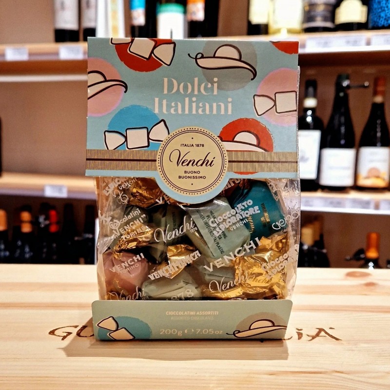 Venchi Sacchetto Regalo Con Dolci Italiani 200 g