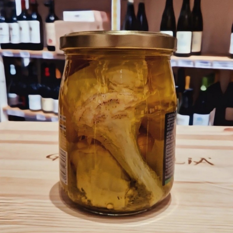 Carciofi con Gambo 520g Pugliese Conserve