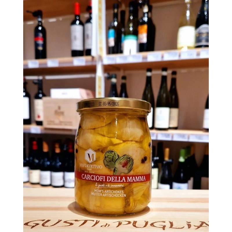 Carciofi della Mamma in Olio EVO 400g Mastrototaro Food