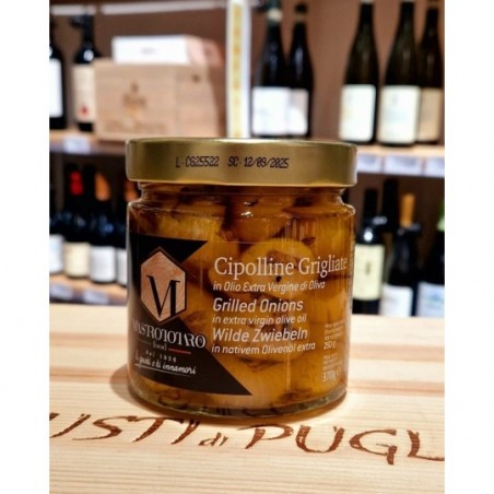Cipolline Grigliate in Olio EVO 370g Mastrototaro Food