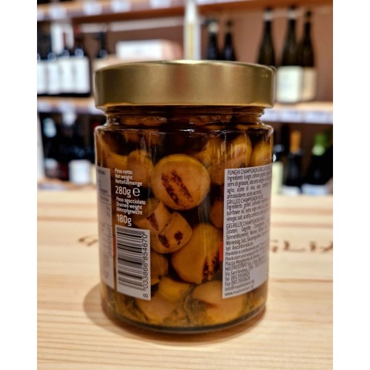 Funghi Champignon Grigliati in Olio EVO Mastrototare Food