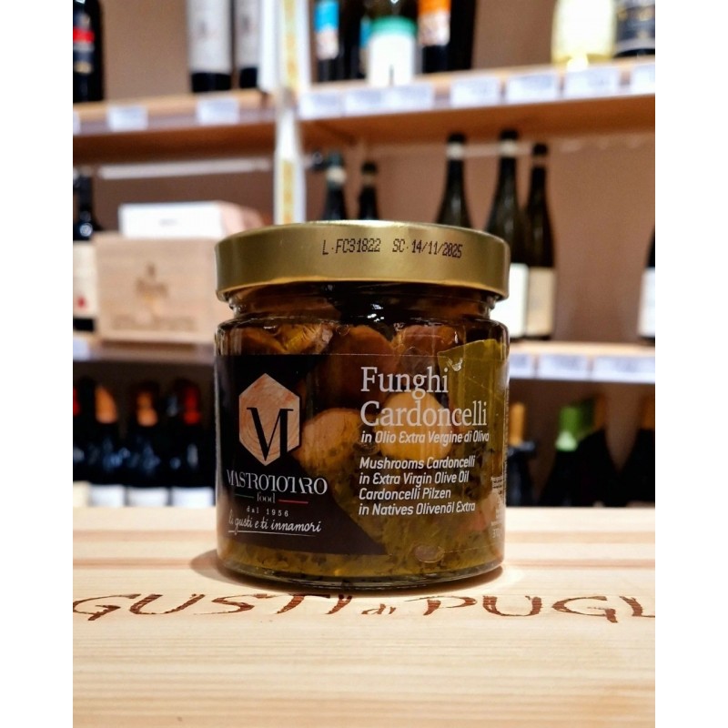 Funghi Cardoncelli 370g Mastrototaro Food