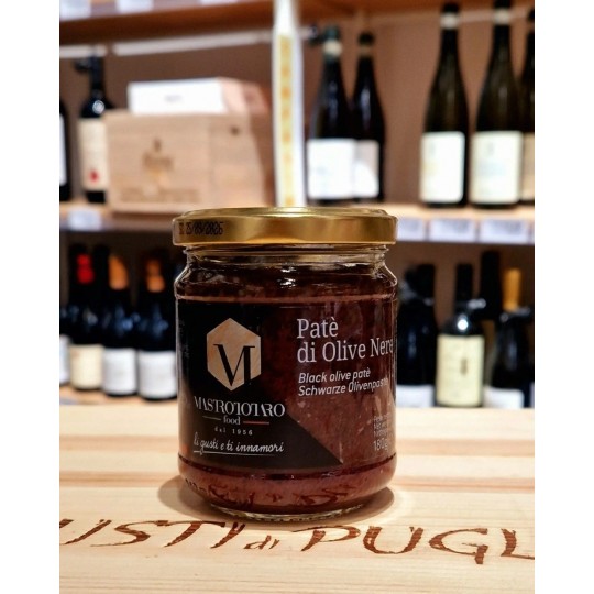 Paté di Olive Nere 280g Mastrototaro Food