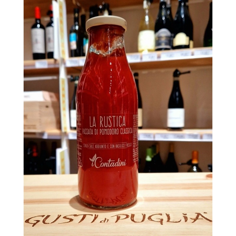 I Contadini “La Rustica Passata Di Pomodoro 500g