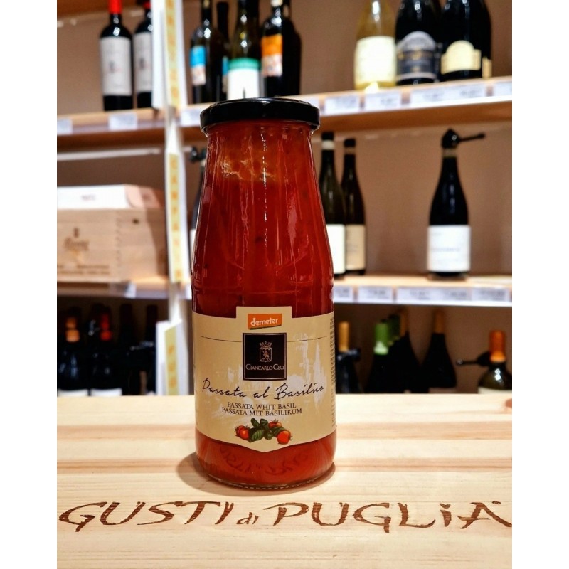 Giancarlo Ceci SALSE E CONDIMENTI Giancarlo Ceci Passata al Basilic...