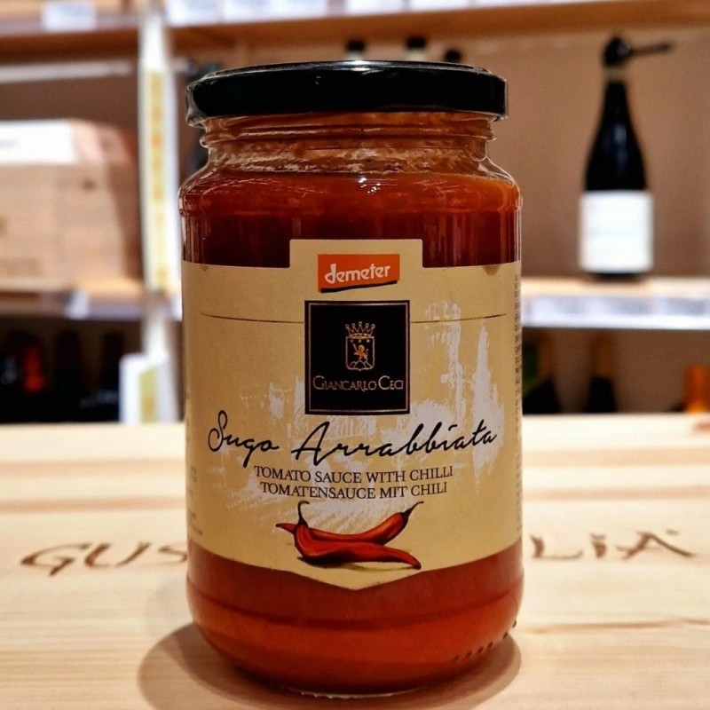 Sugo Arrabbiata Demeter 280gr Agrinatura Giancarlo Ceci