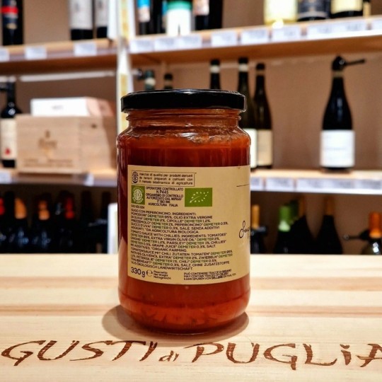 Sugo Arrabbiata Demeter 280gr Agrinatura Giancarlo Ceci