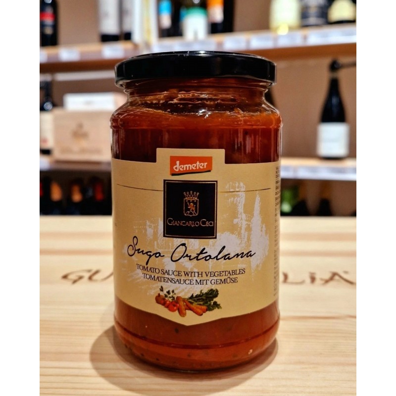 Giancarlo Ceci CONSERVE DI POMODORO Giancarlo Ceci Sugo Ortolana 280gr