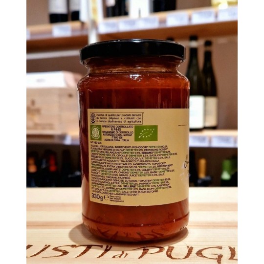 Sugo Ortolano Demeter 280gr Agrinatura Giancarlo Ceci