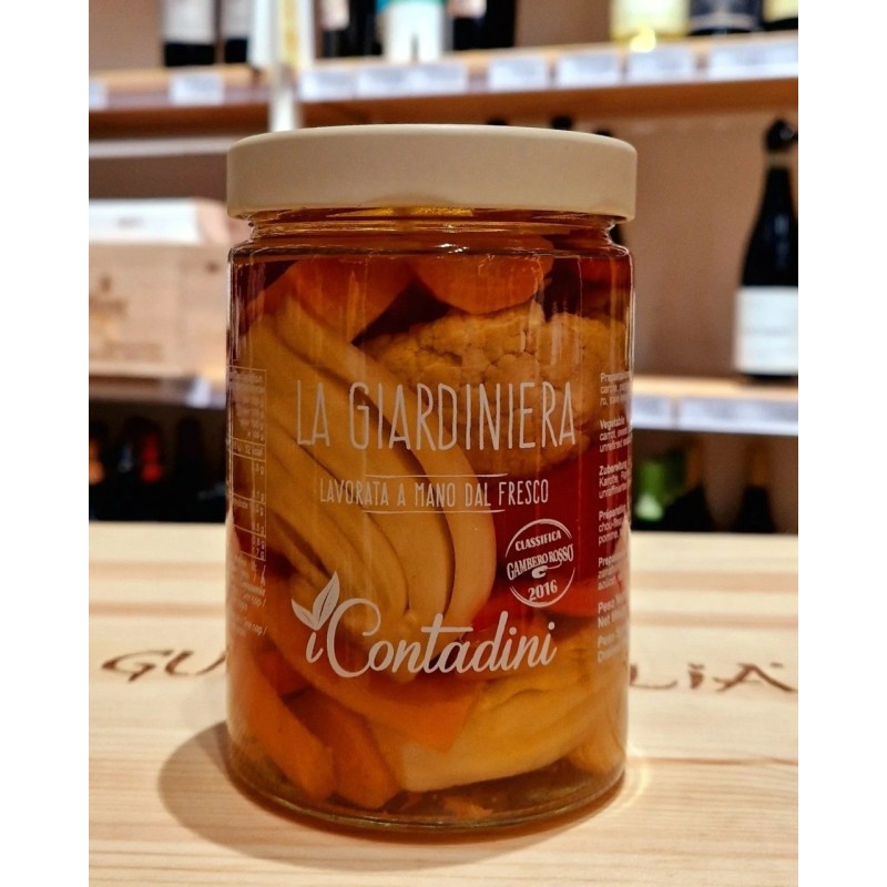 I Contadini SOTT'OLIO E SOTT'ACETO  I Contadini La Giardiniera 520gr