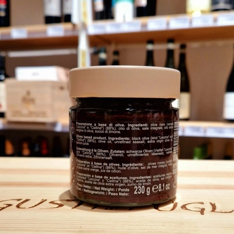 Patè di Olive Nere 100 gr I Contadini