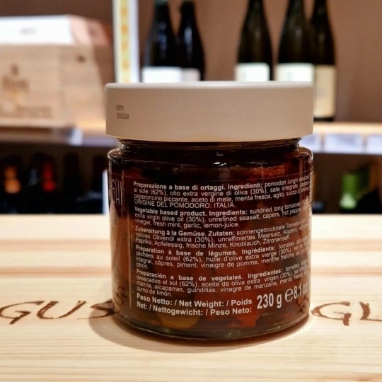 Pomodori Lunghi Essiccati al Sole 230 gr I Contadini