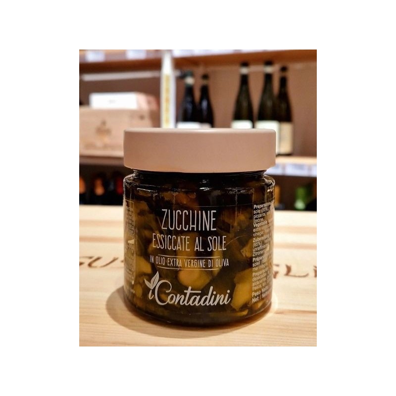 I Contadini SOTT'OLIO E SOTT'ACETO  I Contadini Zucchine Essicati 2...