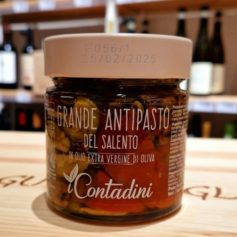 Grande Antipasto del Salento 230 gr I Contadini