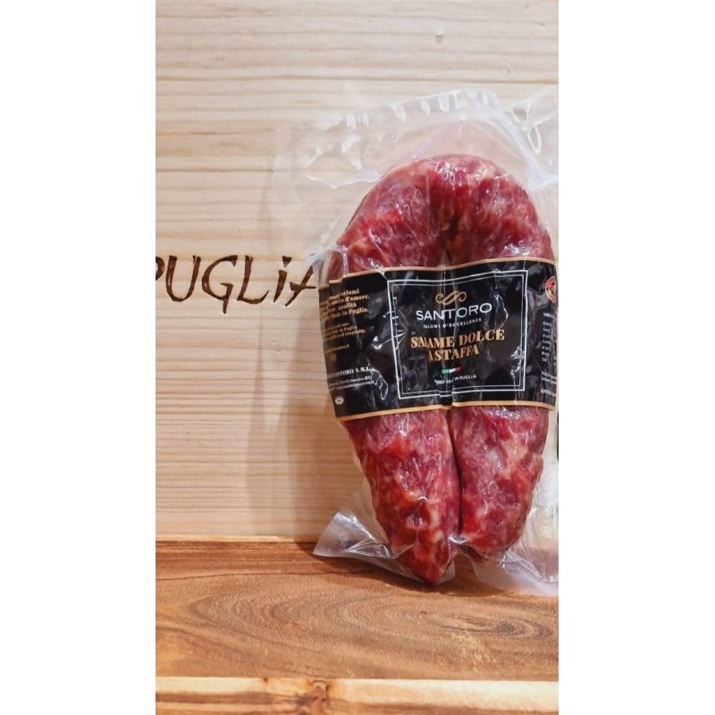 Santoro Salumi Salumi e Salsicce Santoro Salame a Staffa Dolce