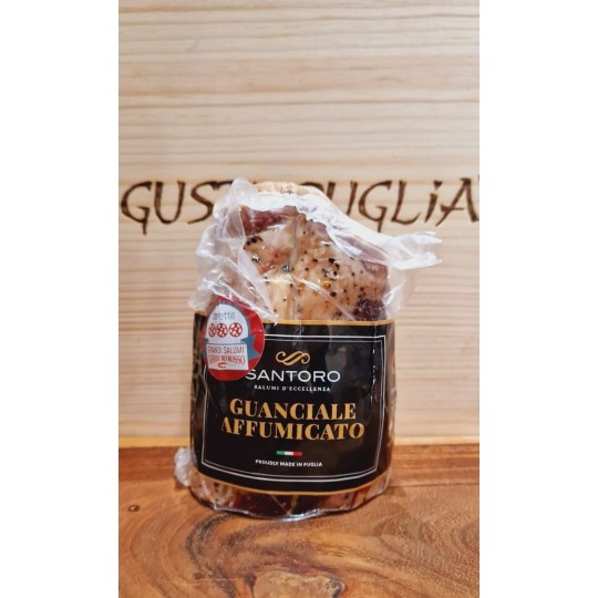 Santoro Guanciale Affumicato 500gr Santoro Guanciale Affumicato 500gr