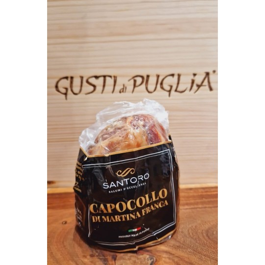 Santoro Capocollo di Martina Franca Trancio da 500gr