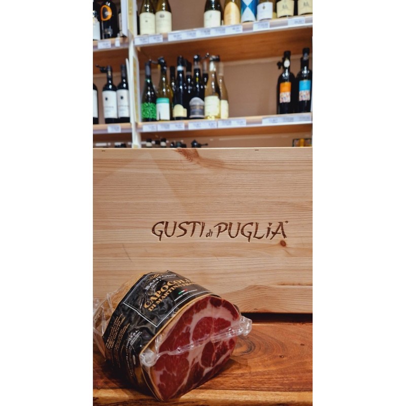 Santoro Capocollo di Martina Franca Trancio da 1kg