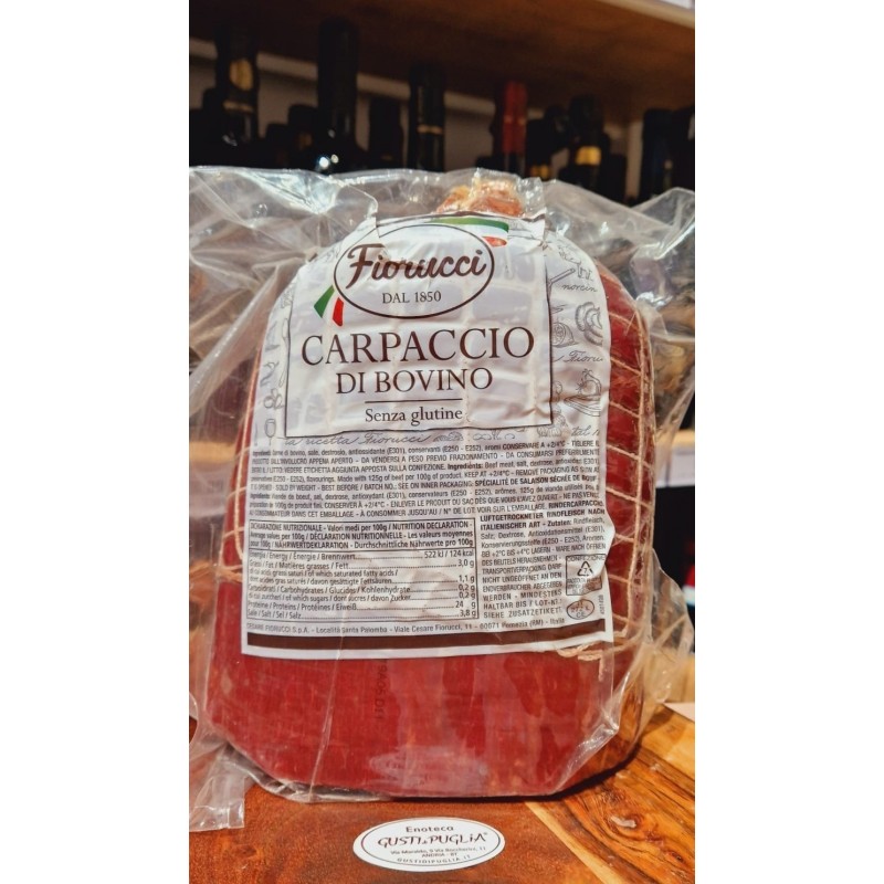 Carpaccio Di Manzo