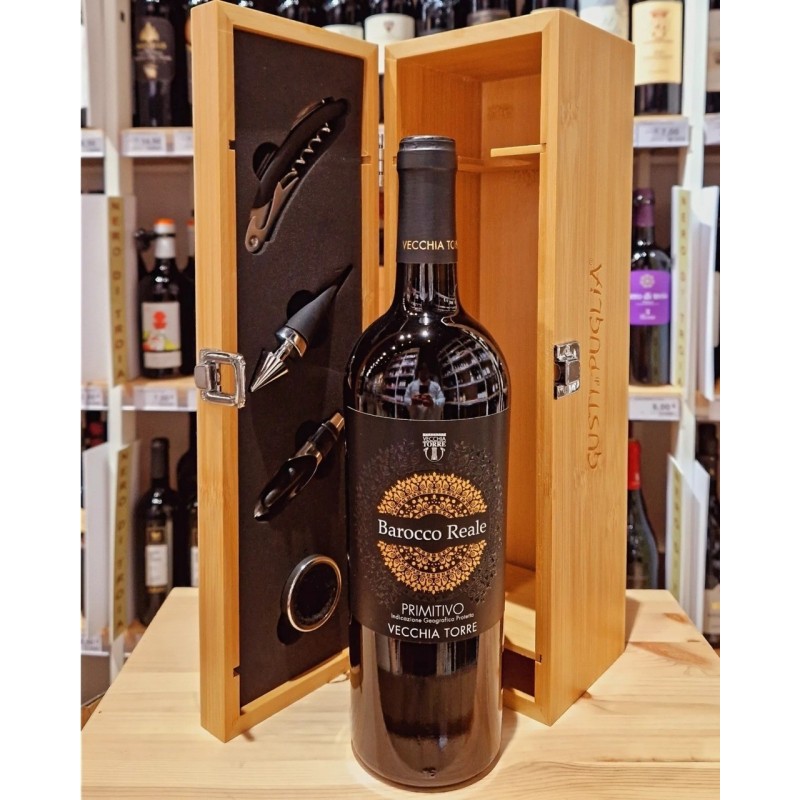 Cantina Vecchia Torre Vino Rosso Barocco Reale Primitivo Salento Ve...