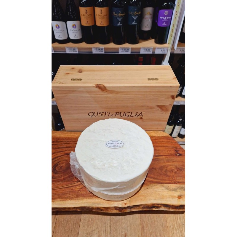 Ricotta dura Marzotica Forma intera da 3 kg