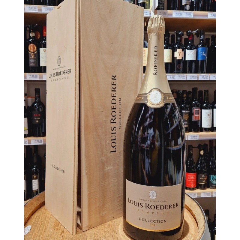 Louis Roederer Brut 241 Champagne Con Astuccio In Legno 6lt