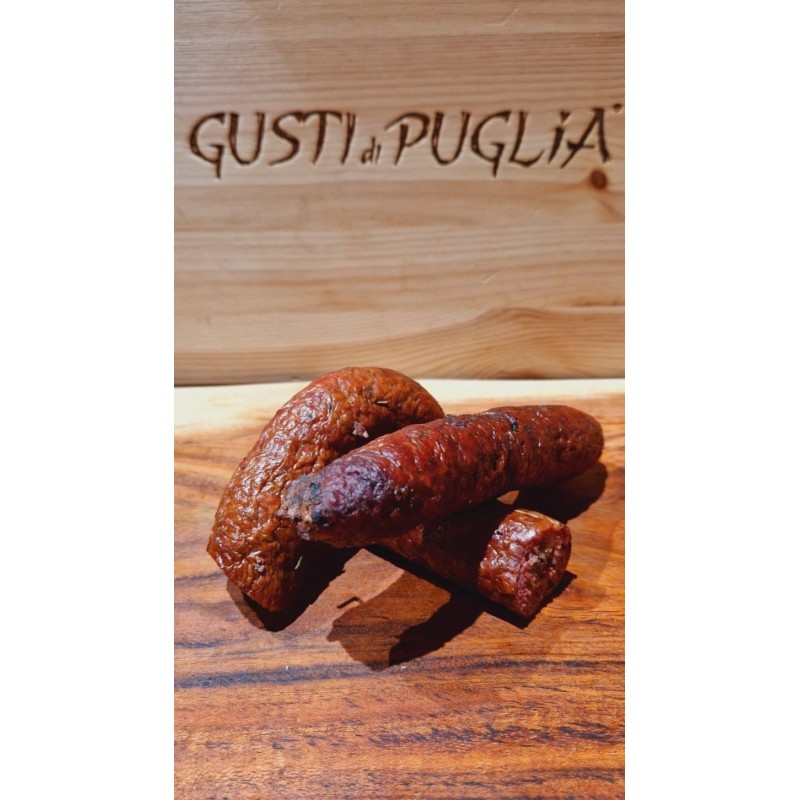 Macelleria Pugliese Salsiccia Di Cavallo Carne Equina Affumicata