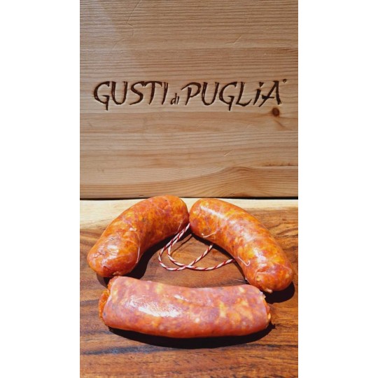 Salsiccia Calabrese Piccante Di Suino Salsiccia Calabrese Piccante Di Suino