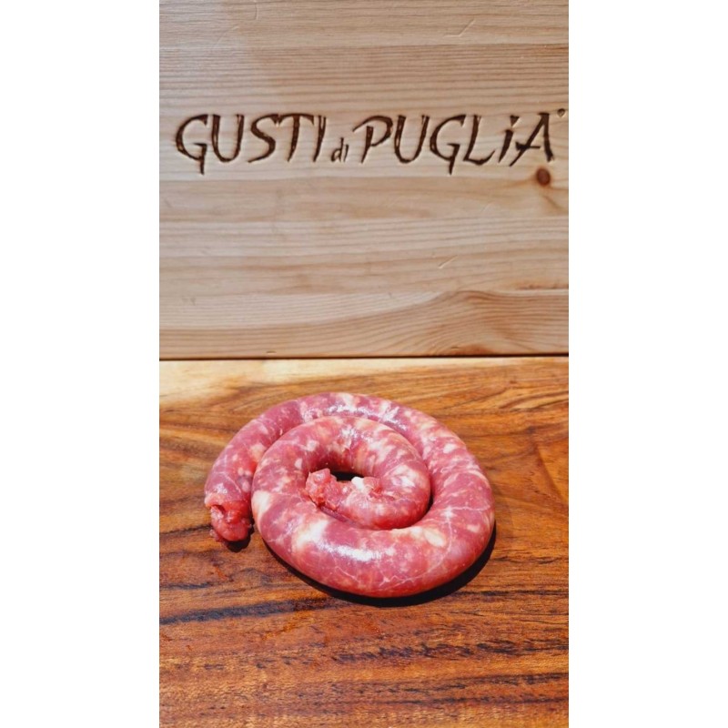 Macelleria Pugliese Salsiccia Punta di Coltello Suino