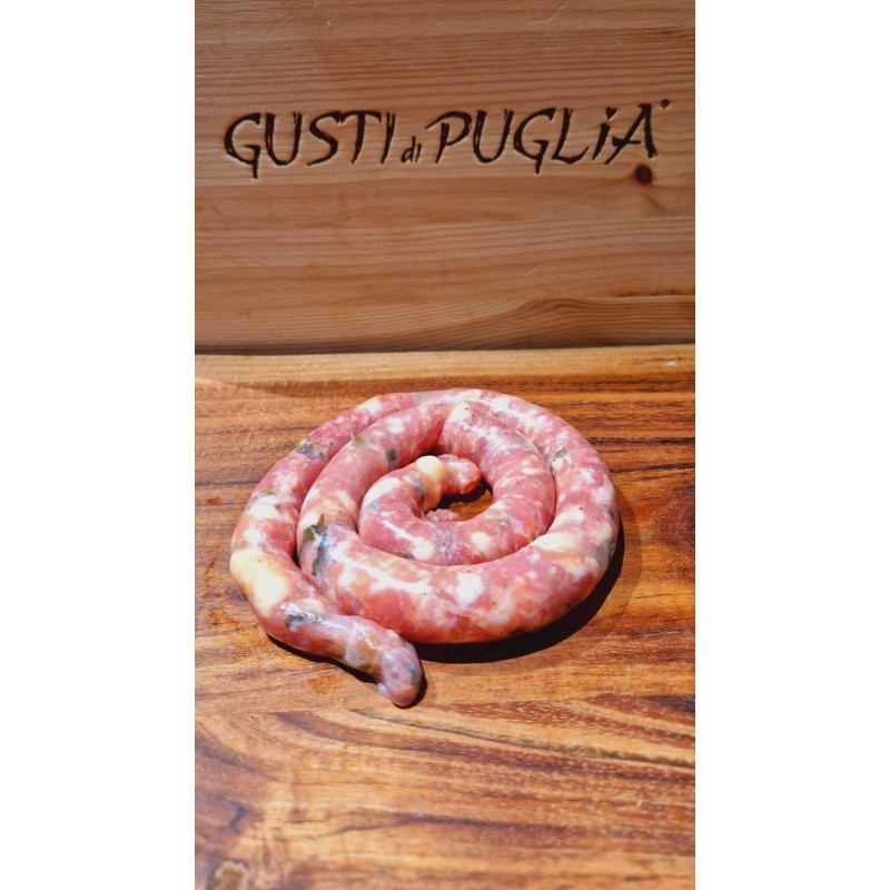 Macelleria Pugliese Salsiccia A Punta Di Coltello Friarelli e Provola