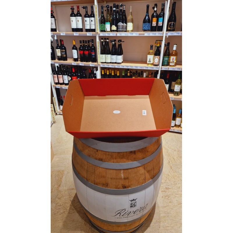 Area Regali  Cesti In Cartone Rosso