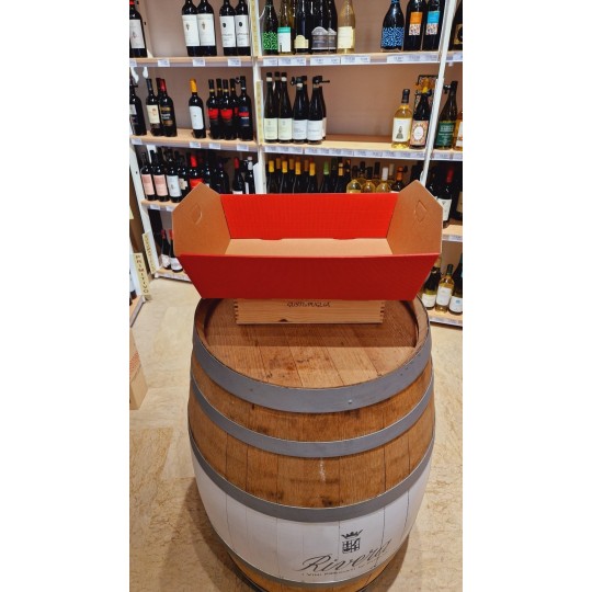 Cesti Natalizi In Cartone Rosso