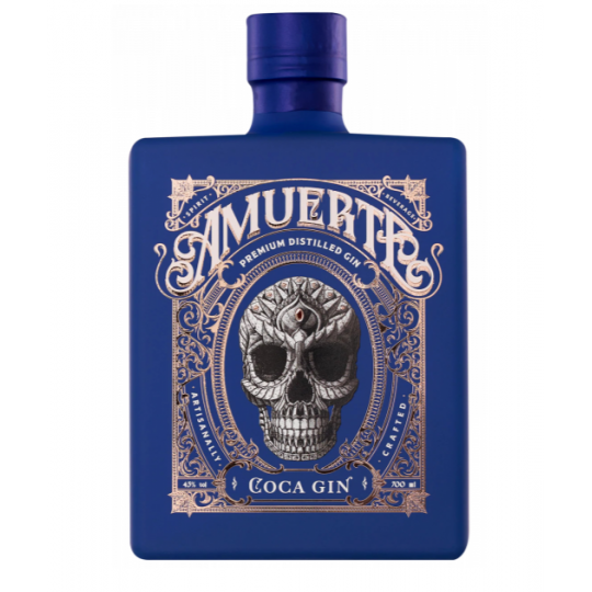 Amuerte Gin Coca Leafe Blue 70cl