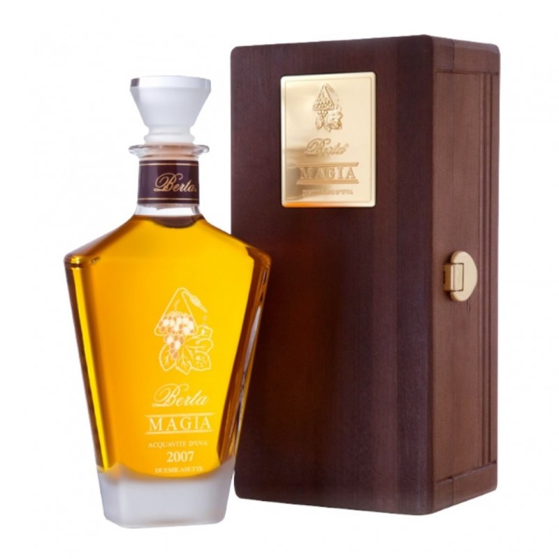 Berta Grappa Magia Cassa Legno 70cl