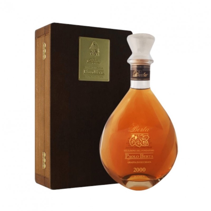 Berta Distilleria  Grappa Berta Paolo Berta Cassa Legno 70cl