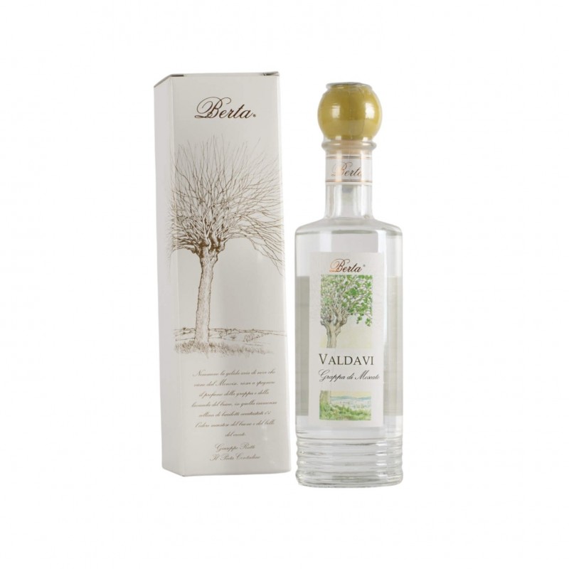 Berta Distilleria  Grappa Berta Valdavi Grappa di Moscato 20cl