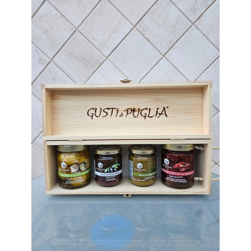 Scatola in legno Gusti Di Puglia GDP1