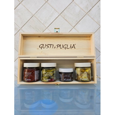 Scatola in legno Gusti Di Puglia GDP2